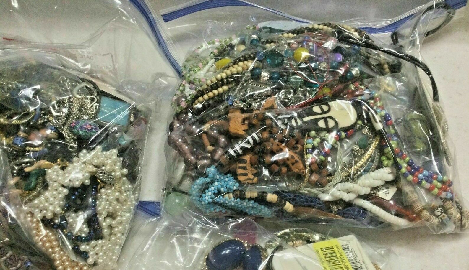 Vintage and modern handmade jewelry lot - 1 lb