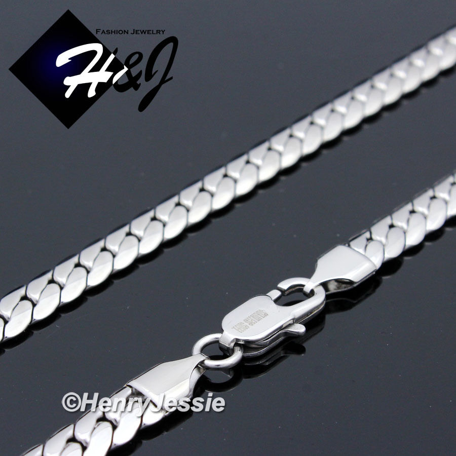Men's Handmade Stainless Steel Miami Cuban Chain Necklace