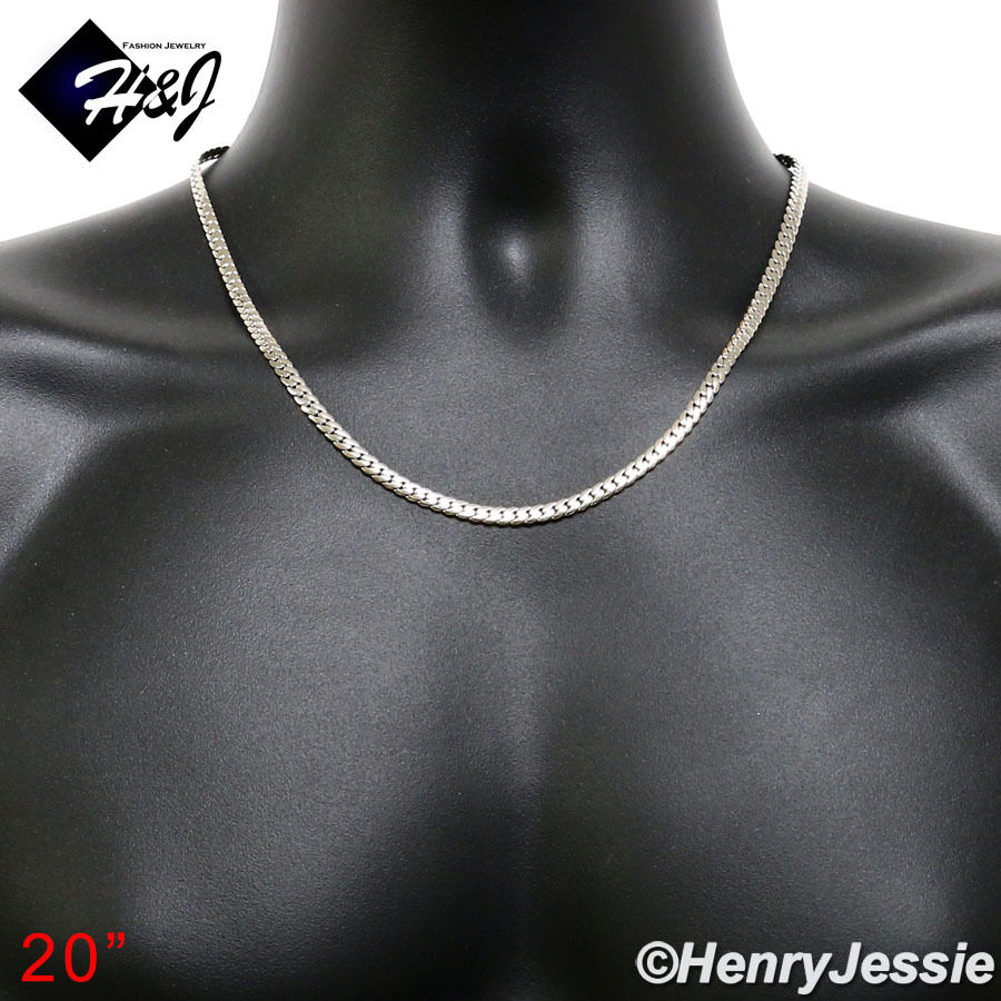 Men's Handmade Stainless Steel Miami Cuban Chain Necklace