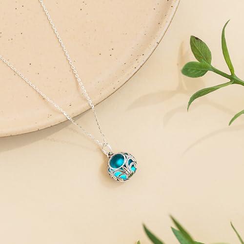 Vintage Lace Necklace with Recycled Mason Jar Glass