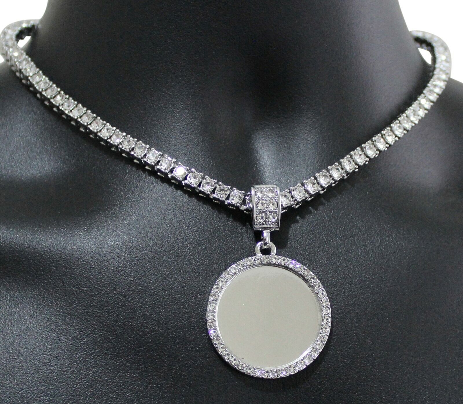 Custom Picture CZ Pendant Necklace for HipHop Style