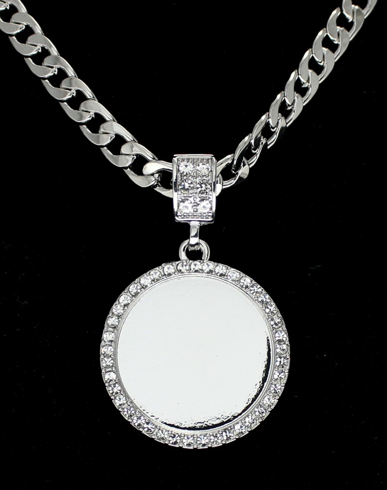 Custom Picture CZ Pendant Necklace for HipHop Style