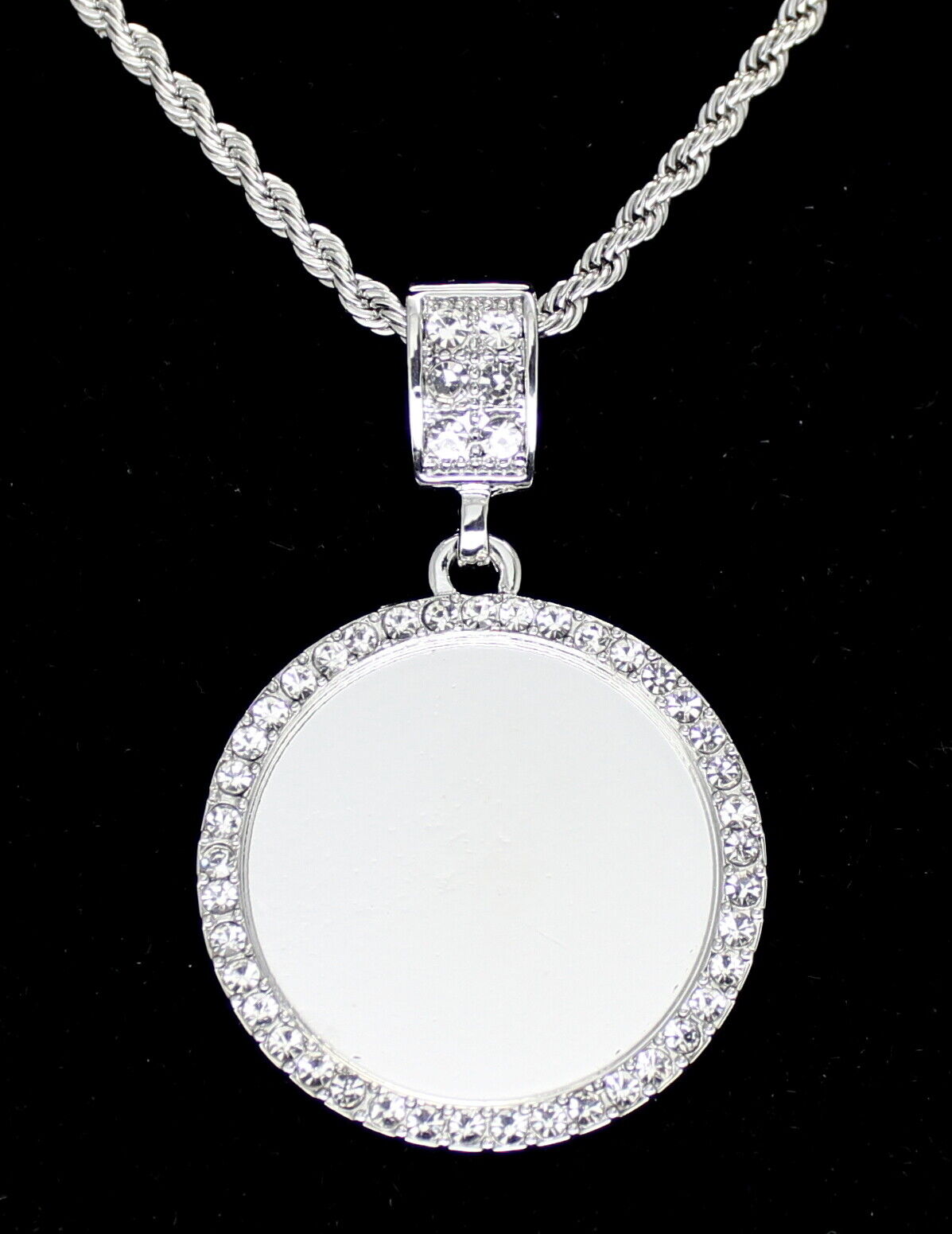 Custom Picture CZ Pendant Necklace for HipHop Style