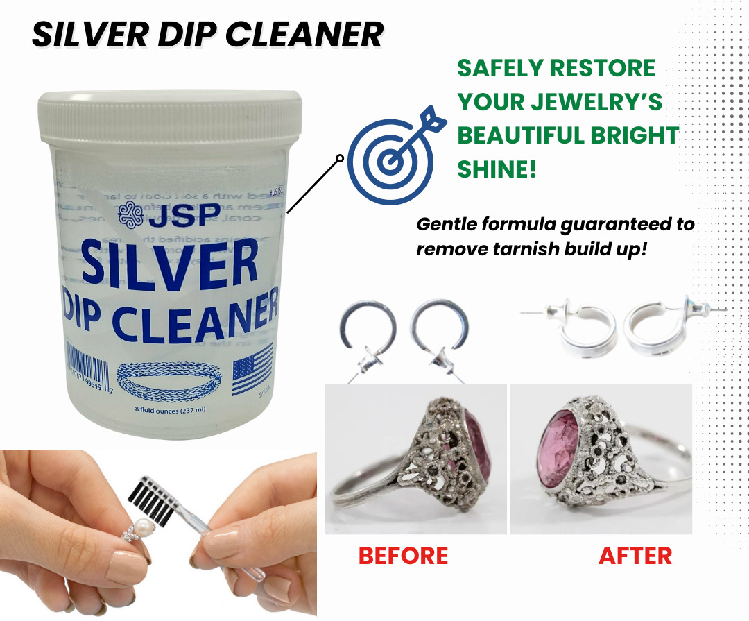 Sterling Silver Jewelry Tarnish Remover Cleaning Solution