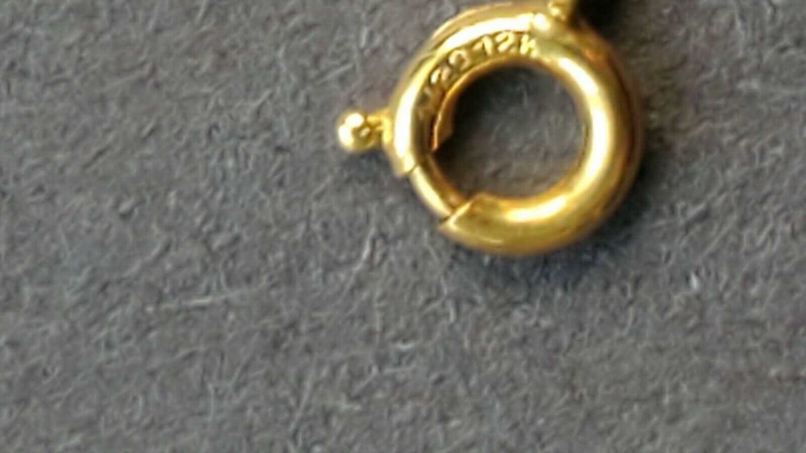 Handmade Yellow Gold Filled Choker Necklace Vintage