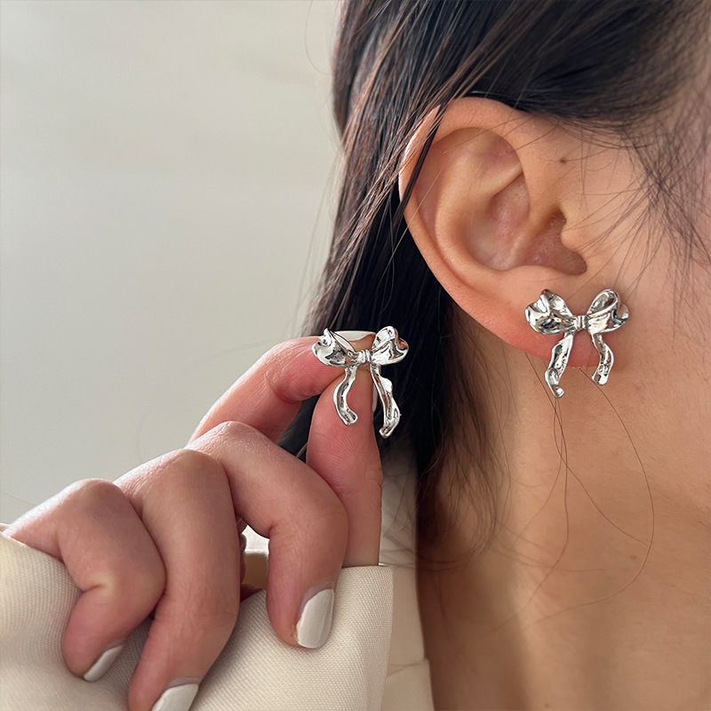 Elegant Bow Knot Earrings for Women