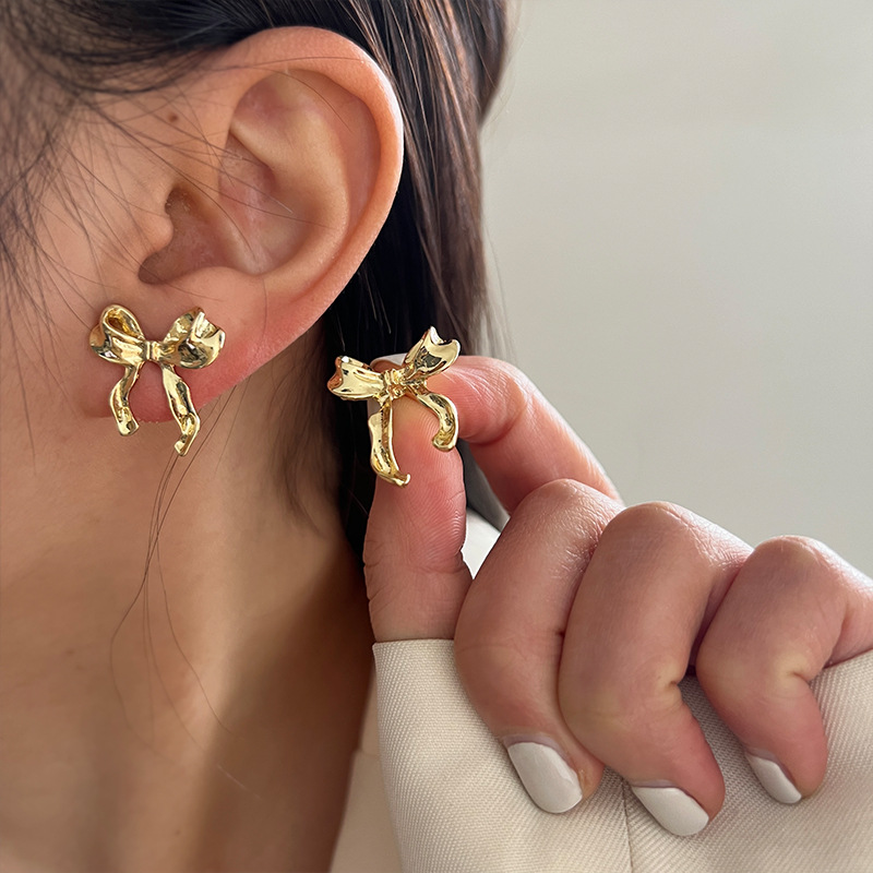 Elegant Bow Knot Earrings for Women