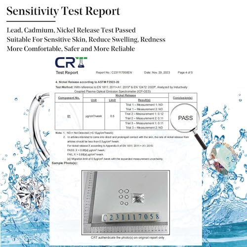 Hypoallergenic Surgical Steel CZ Hoop Earrings