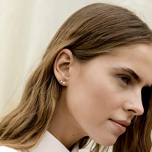 14K Gold Plated Cubic Zirconia Ear Crawlers