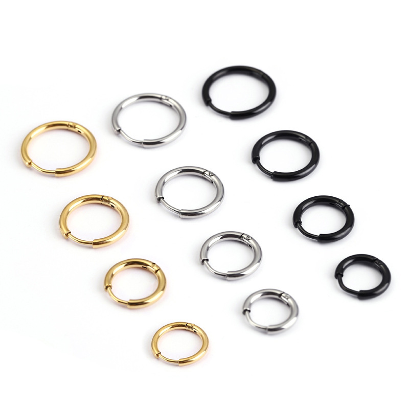 Small Stainless Steel Hoop Earrings for All