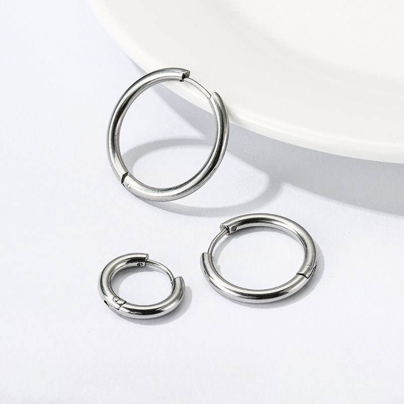 Small Stainless Steel Hoop Earrings for All