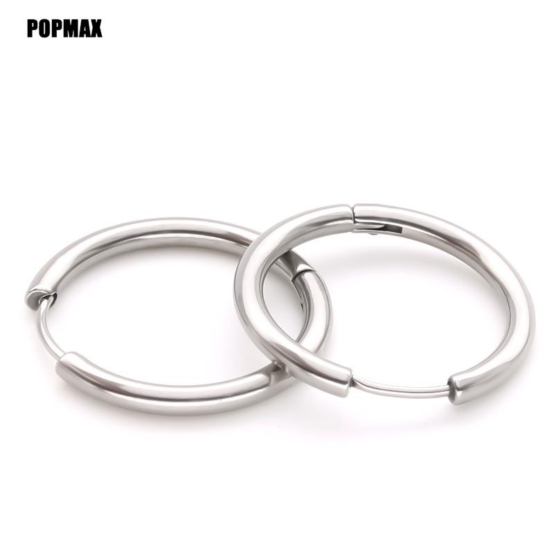 Tiny Stainless Steel Huggie Hoop Earrings Set