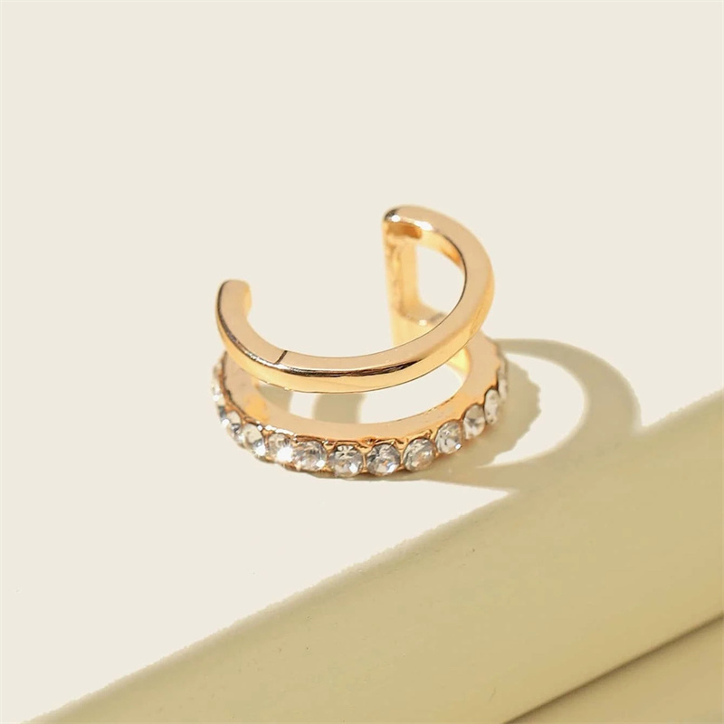 Exquisite Rhinestone Ear Cuff Earring for Women