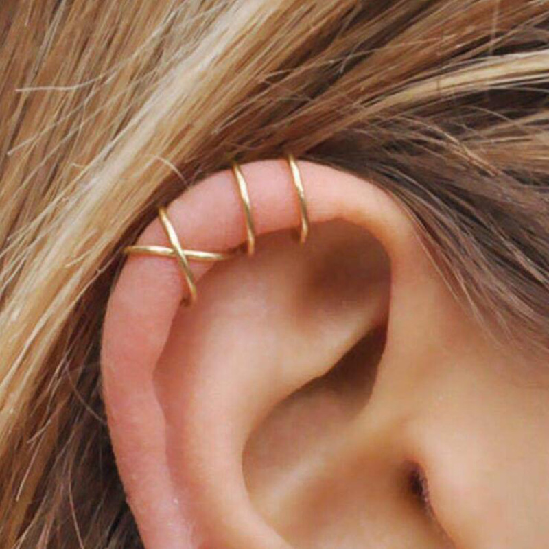 Exquisite Rhinestone Ear Cuff Earring for Women