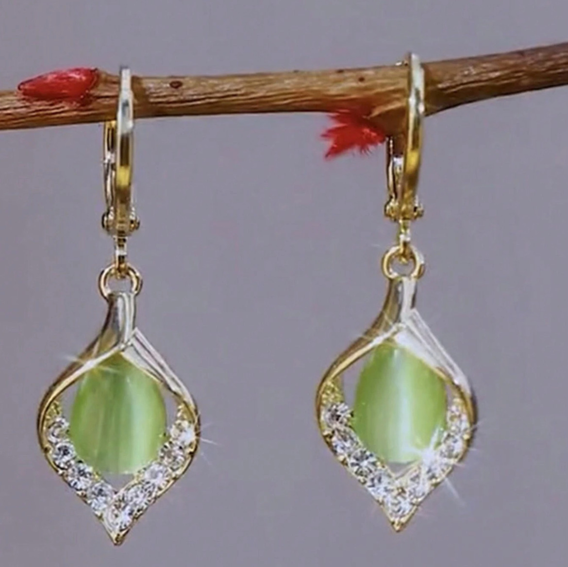 Elegant Crystal Hoop Earrings for Any Occasion