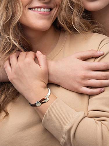 Boho Leather Cuff Bracelet Set: Women & Men