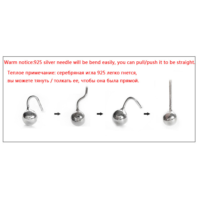 Gold Imitation Pearl Round Stud Earrings for Women