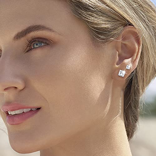 Handmade Hypoallergenic Stainless Steel Stud Earrings Set