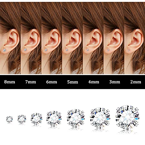 Hypoallergenic Flat Back Stud Earrings for All