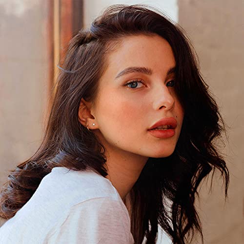 Hypoallergenic Flat Back Stud Earrings for All