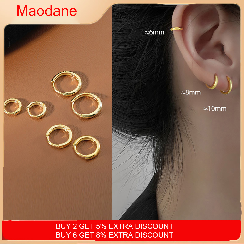 Gold Minimalist Huggie Hoop Earrings for Everyone