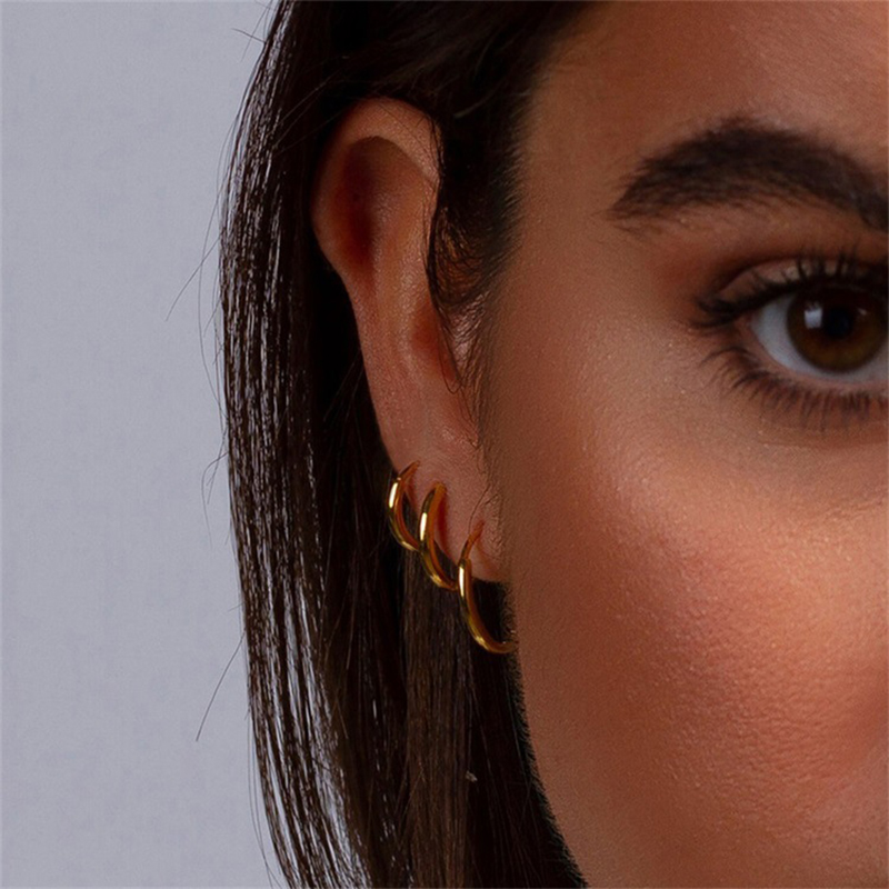 Small Gold & Silver Hoop Earrings for Everyone