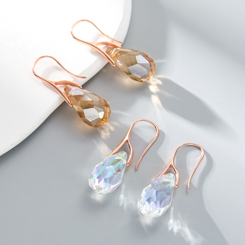 Sparkly Rhinestone Magnetic Weight Loss Earrings