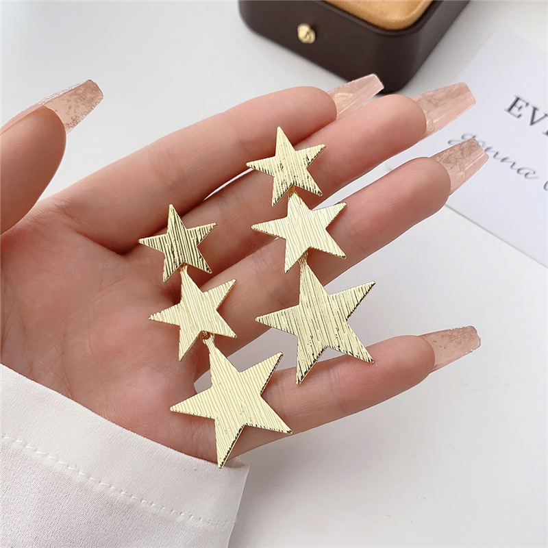 Retro Irregular Drop Earrings for Women