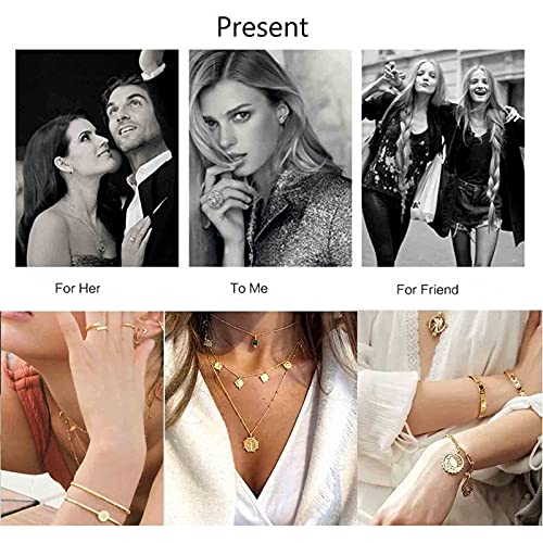 Boho Gold Pearl Drop Dangle Earrings