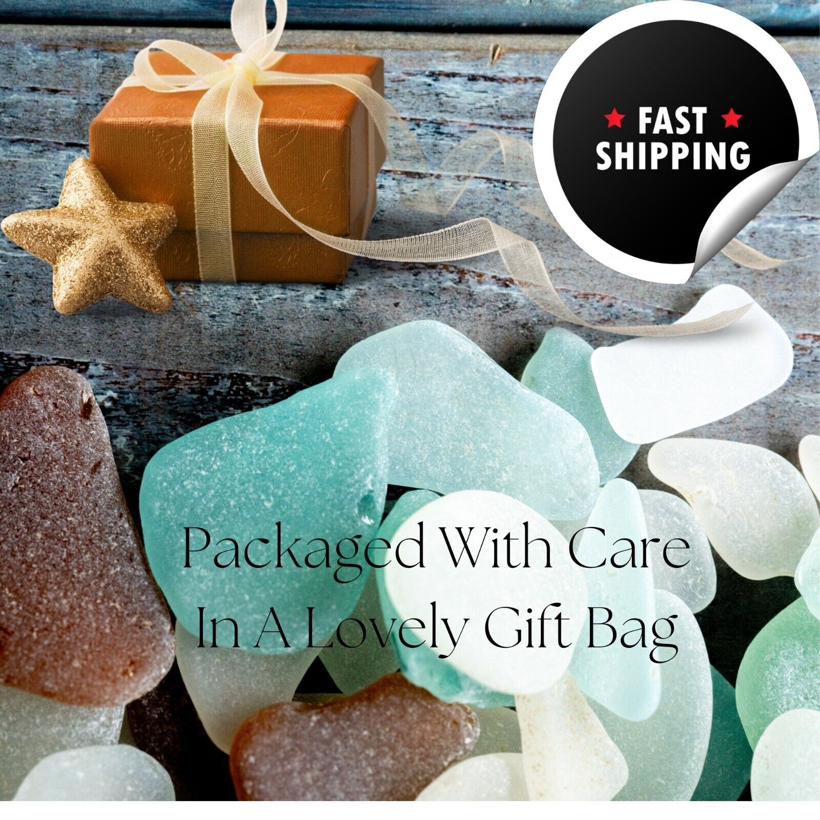 Colorful Frosted Sea Glass Dangle Earrings