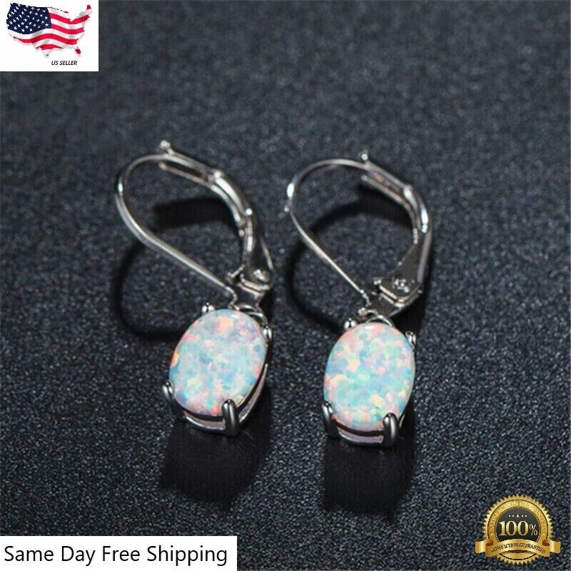 Turquoise Dangle Drop Earrings in 925 Silver