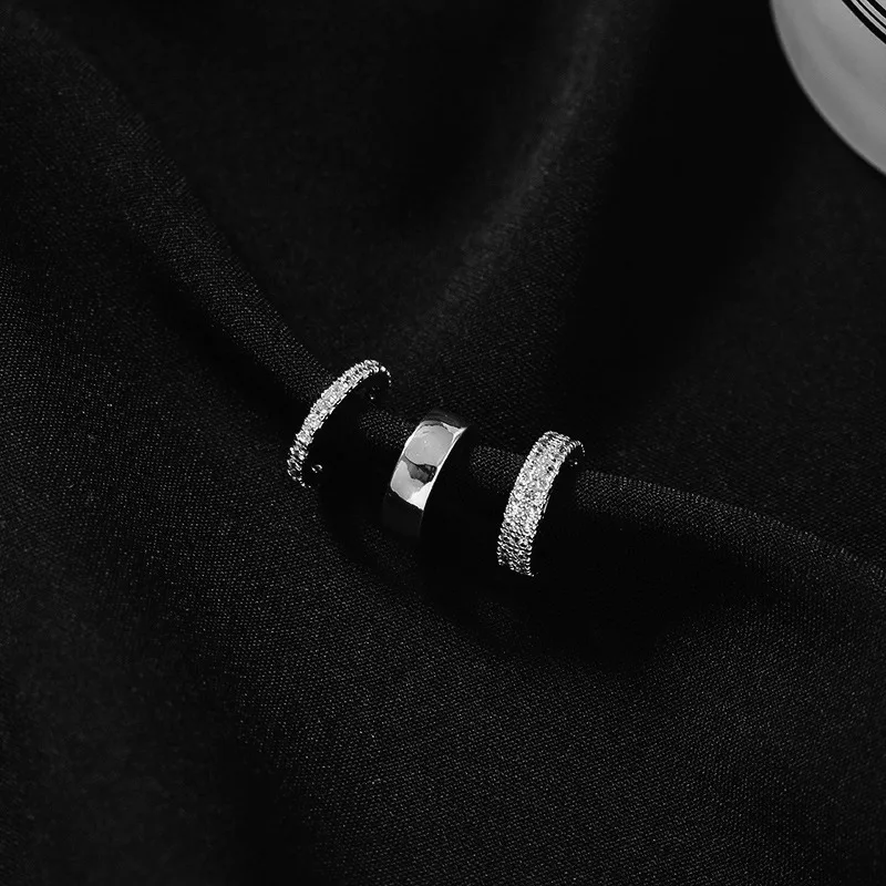 Delicate Zircon Clip Earrings for Fashionable Women