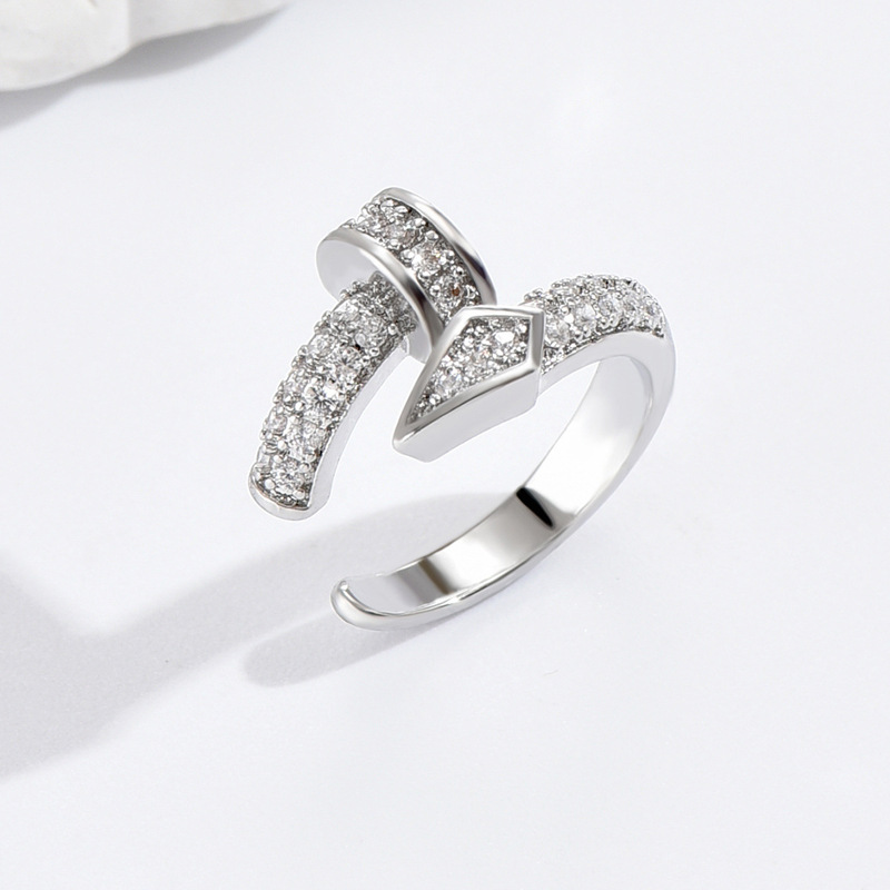 Geometric Non-Piercing Zircon Ear Cuff Earrings