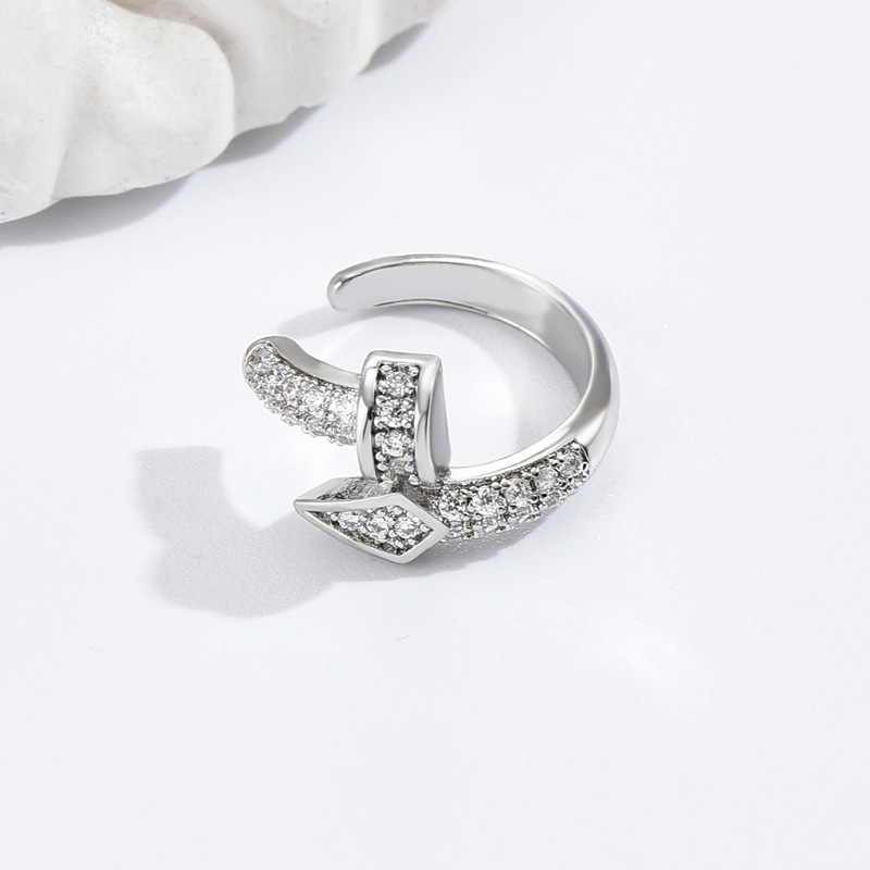 Geometric Non-Piercing Zircon Ear Cuff Earrings