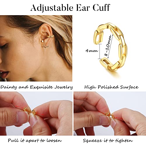52 Pcs Helix Clip-On Fake Earrings Set