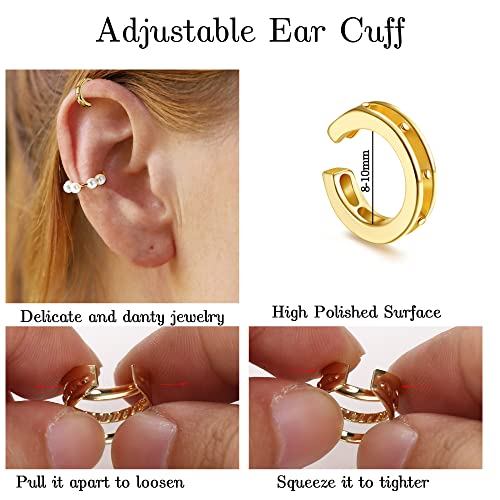 66 Pcs Non-Piercing Ear Cuff Earrings Set