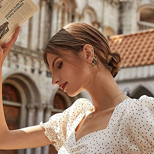 18 Gold Adjustable Ear Cuffs for Women