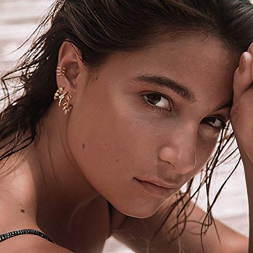 Gold Non-Pierced Ear Cuff Earring - Minimalist Design