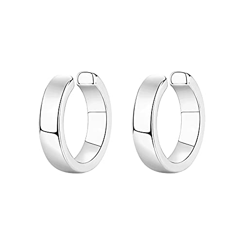14K White Gold Plated Modern Ear Cuff