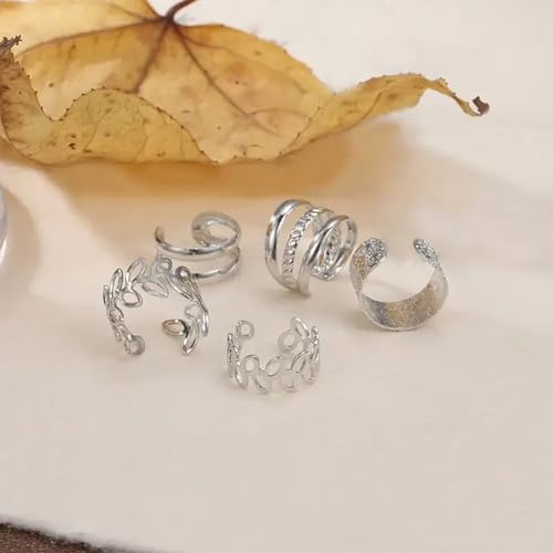 Trendy Non-Piercing Gold Ear Cuff Earrings