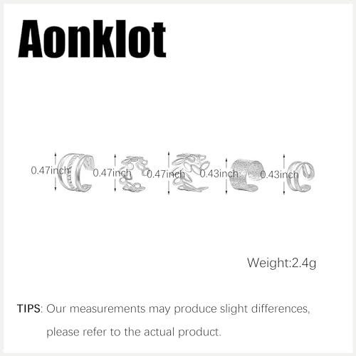 Trendy Non-Piercing Gold Ear Cuff Earrings