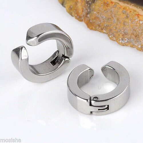 Stylish Stainless Steel Non-Piercing Ear Cuff Earrings
