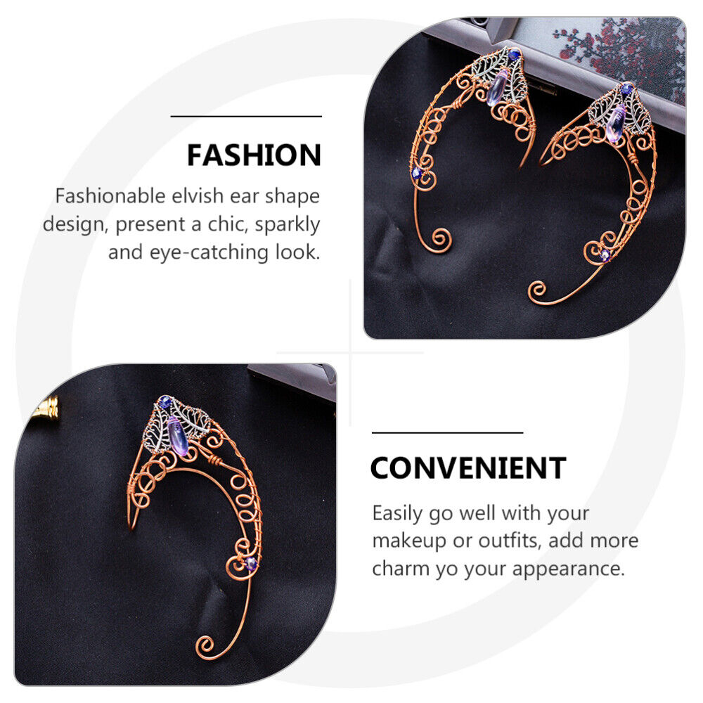 Elven-Inspired Ear Cuffs for Stylish Girls
