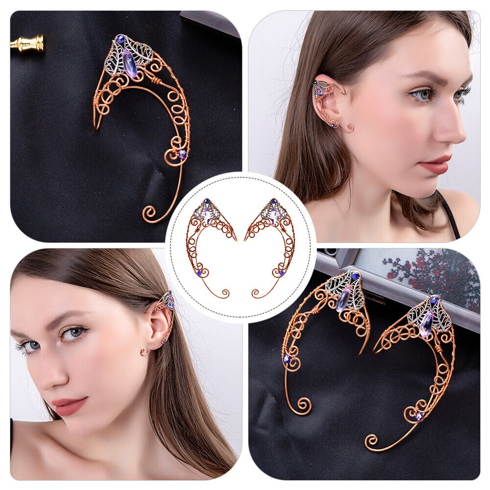 Elven-Inspired Ear Cuffs for Stylish Girls