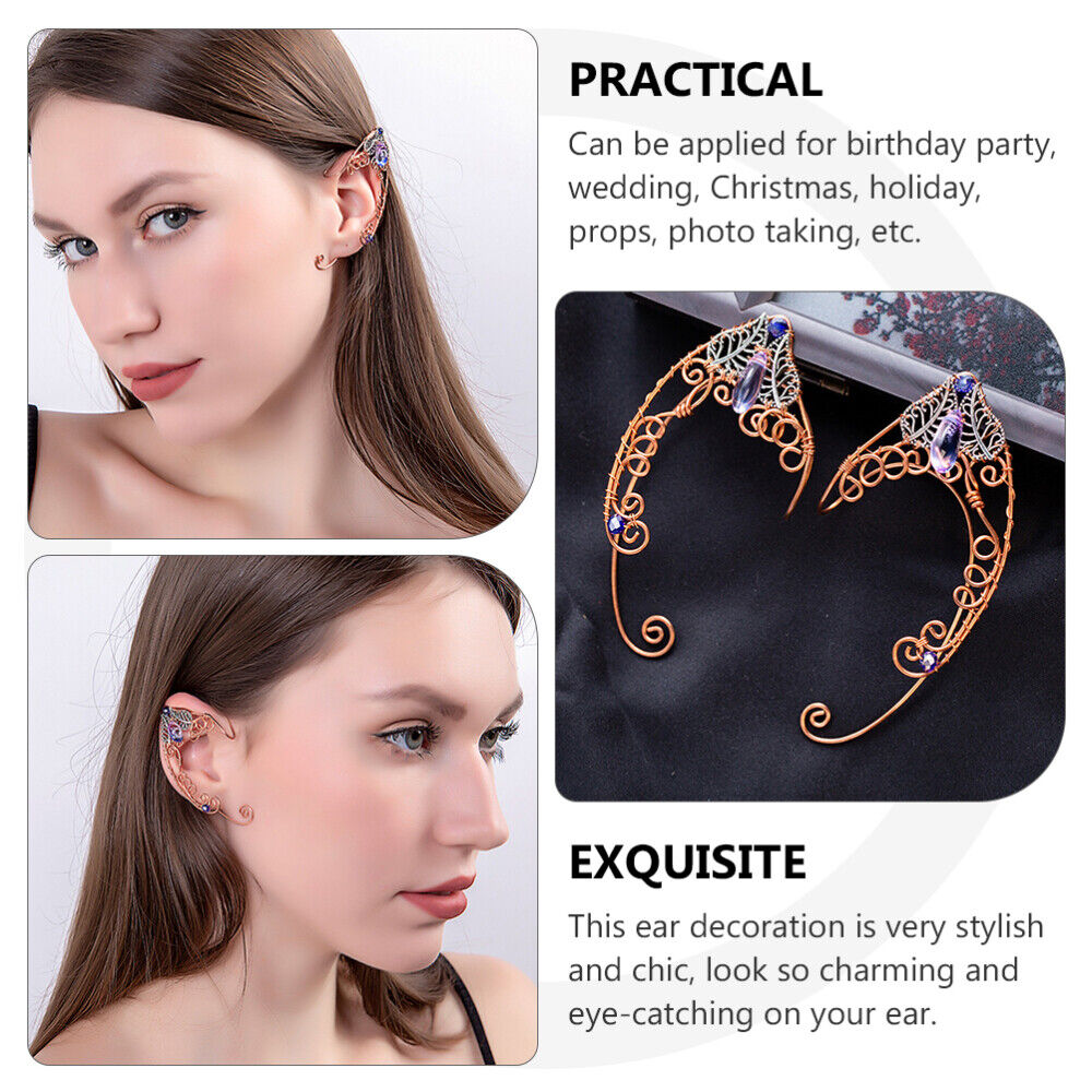 Elven-Inspired Ear Cuffs for Stylish Girls