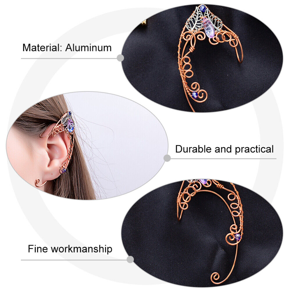 Elven-Inspired Ear Cuffs for Stylish Girls