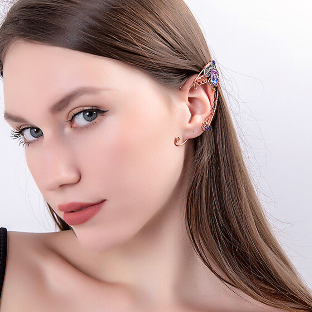 Elven-Inspired Ear Cuffs for Stylish Girls
