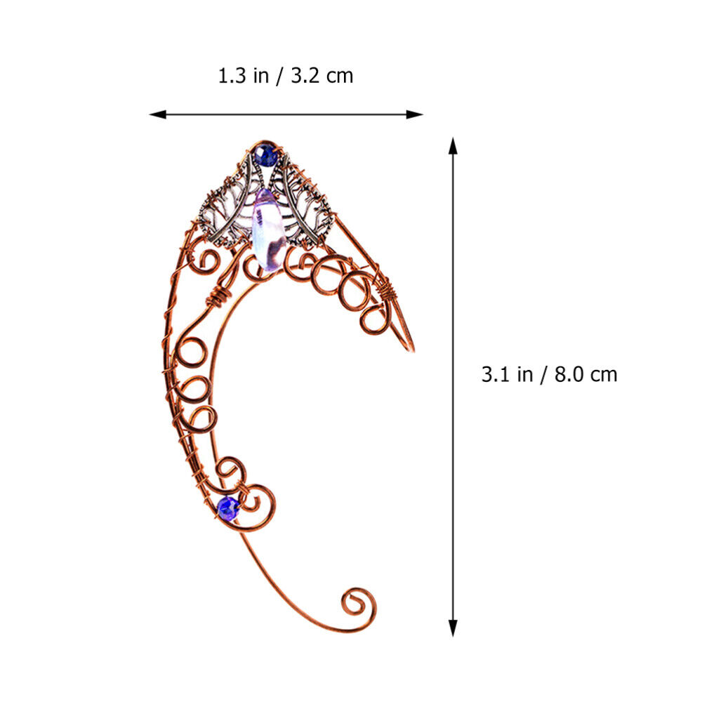 Elven-Inspired Ear Cuffs for Stylish Girls