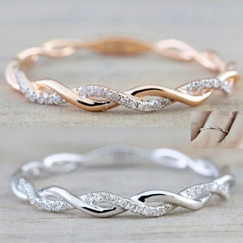 Delysia King Handcrafted Twist Ring