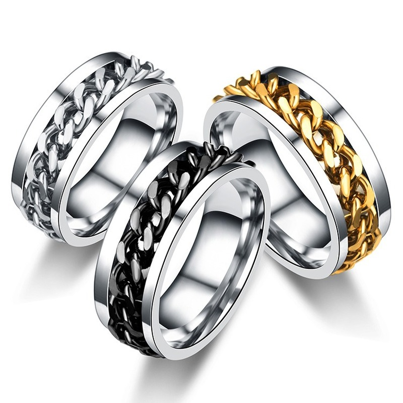 Titanium Steel Spinner Chain Ring for All